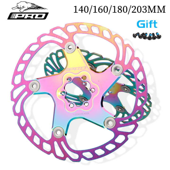 โรเตอร์-brek-cakera-160mm-180mm-203mm-6-lubang-pelesapan-haba-jalung-basikal-rotor-untuk-จักรยานเสือภูเขาของ-shimano-basikal-brek-cakera-hidraulik