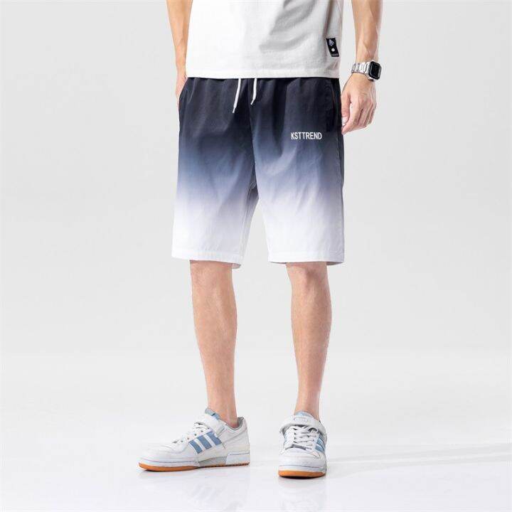 trendy-mens-shorts-summer-new-fashion-gradient-color-shorts-men-fashion-casual-thin-breathable-shorts-loose-beach-pants