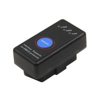 iFixedShop มินิบลูทูธ4.0 ELM327 OBD รถผิดพลาดวินิจฉัยสแกนเนอร์ที่มีสวิตช์ไฟ