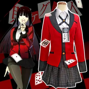 Japanese Manga Kakegurui Compulsive Gambler Earrings Jabami Yumeko