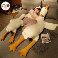 【CW】50-160CM Big White Goose Doll TikTok Huge Pillow Soothing Girl Gift Wholesale Large Birthday Plush Toys Soft Stuffed Cushion