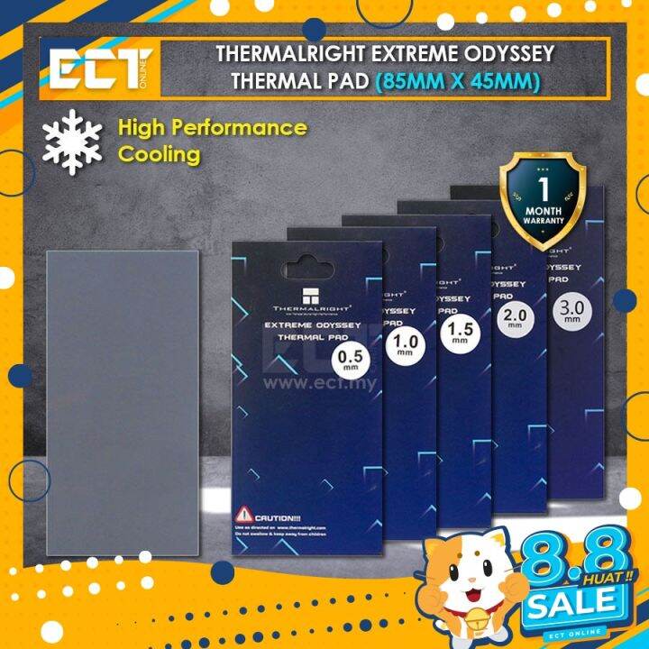 Thermalright Extreme Odyssey Thermal Pad (85mm x 45mm) For GPU Lazada