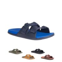 CHACO - CHILLOS SLIDE MEN รองเท้าแตะสำหรับผู้ชาย Lasagna Black 8 US