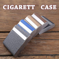 Fashion MenS Metal Flip Lid 20pcs Cigatette Case Boxes Ciggarette Holder Waterproof Container