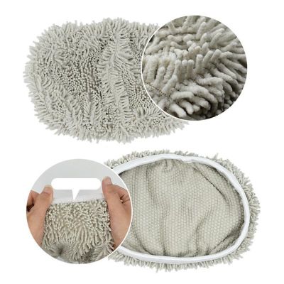 ❁✇♙ Mop Pads Microfiber Replacement Heads For Household Cleaning Microfiber Mop Head Replacement Washable Mop Pad For Floor Mopping