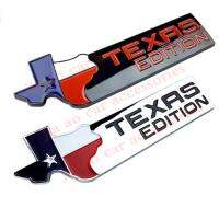 Upgrade 3D Abs TEXAS EDITION Car Sticker Emblem Badge for Universal Cars Motorcycle Decorative Accessories