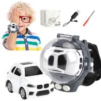 【CW】 Mini Remote Control Car Watch Toys Watch Remote Control Racing Cars 2.4ghz Long Distance Remote Control Alloy Cartoon RC Analog