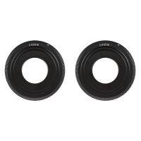 2X Black C-Mount Cine Movie Lens for M M2 M3 Camera Lens Adapter Ring CCTV Lens C- M