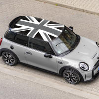 Red Union Jack Car Full Roof Cover Top Decal Sticker Protector Film For Mini Cooper S R50 R53 R55 Clubman R56 R60 Countryman