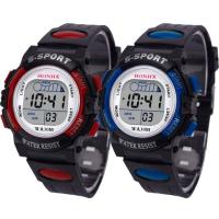 2021 hot Children Boys Digital Led Kids Alarm Date Reloj