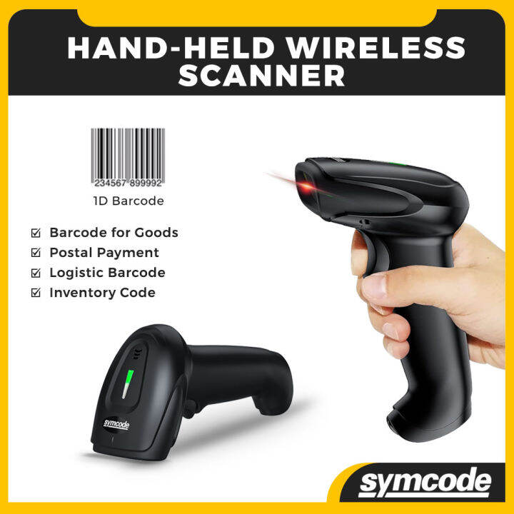 Symcode Handheld Plug And Scan D Barcode D Qr Code Scanner Reader