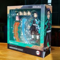 Figma Setan Pembunuh Kamido Tanjiro 498-DX Nevuko 508-DX PVC Tokoh Si Koleksi รุ่น Mainan Hadiah Natal