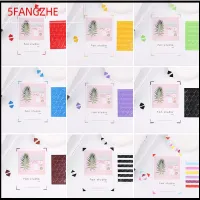 5FANGZHE 10 sheets ใหม่ การ์ด DIY วินเทจ ตัวป้องกันมุมภาพ อัลบั้ม สมุดภาพ สติ๊กเกอร์กรอบรูป