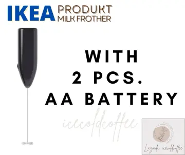 IKEA Milk Frother Battery Installation and Trick To Close the Lid