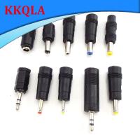 QKKQLA 5pcs DC 5.5X 2.1mm 2.5mm 3.5mm 1.35mm Female to Male to Female Connectors Adapter Power Adaptor Jack Plug 6.5mm M/M F/M