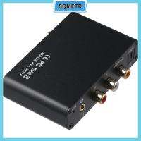 SQMETR อะลูมินัมอัลลอยดิจิทัลเป็นแอนะล็อกตัวแปลงเสียง192กิโลเฮิรตซ์/24บิต HDMI ARC เครื่องแยกสัญญาณเสียงคุณภาพสูง L/R RCA 3.5Mm แจ็คแม่เหล็กรถไฟ HDTVs กับ ARC