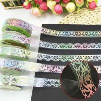 【No-profit】 SUDATH. HANDICRAFT กาวเหนียว Glitter Lace Washi Tape Scrapbooking เทปกาวตกแต่งเครื่องเขียนญี่ปุ่น Sticker