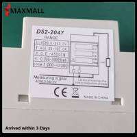 ?Quick Arrival?D52-2047 Din Rail Watt Meter Ammeter Voltage Current Voltmeter (AC80V-300V)?Arrive 1-3 Days?