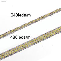 ❃ LED Strip 2835 SMD 240LEDs/m 480LEDs/m 5M Leds DC 12V 24V High Bright Flexible LED Rope Ribbon Tape Light Warm White Cold White