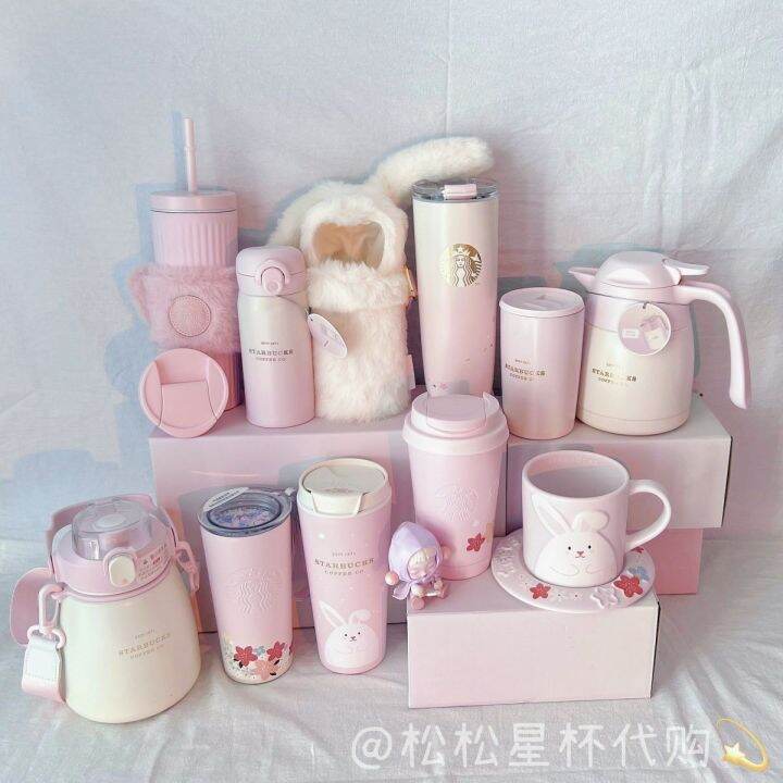 Startbuck Official Store Starbuck Mug Starbuck 2023 Spring New Peach