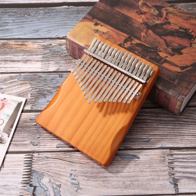 Kalimba ไม้สนเครื่องตีเครื่องดนตรี17คีย์นิ้วโป้งเปียโน Mmira เครื่องดนตรีเริ่มต้นเปียโนนิ้วหัวแม่มือ