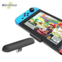 [Enjoy the small store] เครื่องส่งสัญญาณบลูทูธสำหรับ Nintendo Switch บลูทูธ5.0อะแดปเตอร์เสียงไร้สาย APTX LL อุปกรณ์เสริมสำหรับ Switch Lite PS5