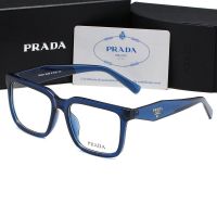 ใหม่แว่นตา Prada TR90กรอบแว่นตา R Square ธรรมดาแว่นตาผู้ชายและผู้หญิงที่มีตัวเลือกแว่นตาสายตาสั้นกรอบแว่นตา