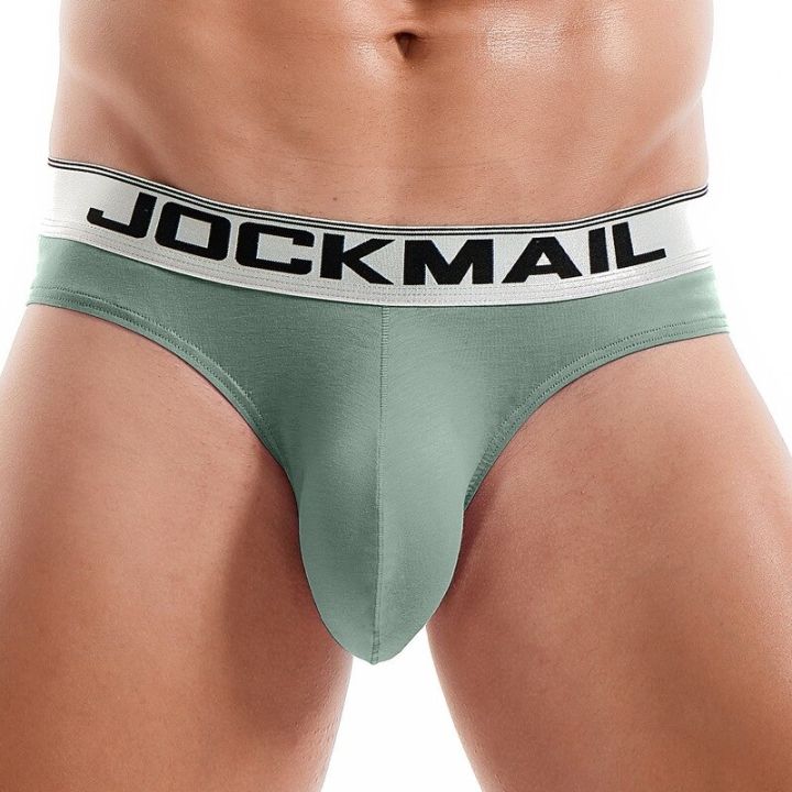 กางเกงในชั้นในกางเกงในชายกางเกงในชายผ้าฝ้ายสั้นๆกางเกงในผู้ชาย-jockmail-เกย์