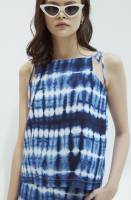 Sparks Blue  Jasmine Blouse Indigo Stripe