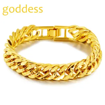 Pin by suraj on Quick saves | Mens gold bracelets, Mens bracelet gold  jewelry, Gold jewelry simple