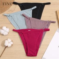 FINETOO Cotton Briefs Panties Women 3Pcs/set Sexy Low Waist Underwear M-2XL Ladies Cotton Underpants Soft Feamle Lingerie 2021