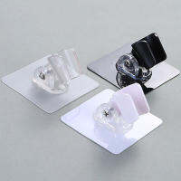 ที่วางหัวฝักบัวแบบปรับได้ Self-Adhesive Handheld Drill-Free Showerhead Rack Punch-Free Chrome Bathroom Wall Mount cket