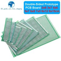 ♘►✌ 2x8 3x7 4x6 5x7 6x8 7x9 8x12 9x15 cm Double Side Prototype Diy Universal Printed Circuit PCB Board Protoboard For Arduino