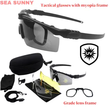 Shop Outdoor Tactical Glasses With Myopic Frame with great discounts and  prices online - Mar 2024