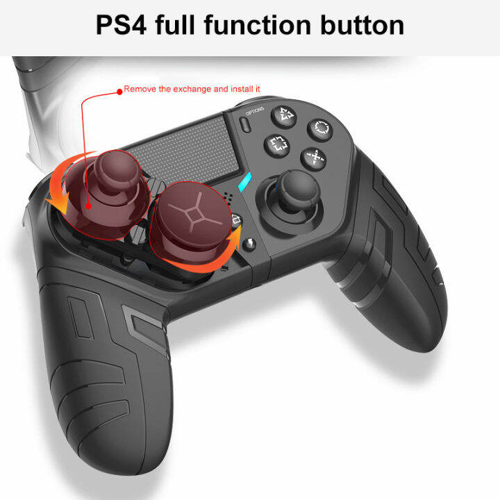 wireless-bluetooth-game-controller-for-ps4-eliteslimpro-console-for-gamepad-joysticks-with-programmable-back-button-turbo