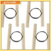 GOTORADE 4pcs 52ซม. ค่ะ มีดตัดดินลวด ไม้สำหรับไม้ โลหะสำหรับตกแต่ง เครื่องมือโลหะสำหรับตกแต่ง เครื่องมือตัดเครื่องปั้นดินเผา ตัดดินน้ำมัน ดินเหนียวดีไอวาย