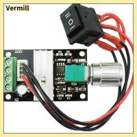 VERMILL 3A 80W ค่ะ เครื่องควบคุมความเร็วมอเตอร์ ดีซี 6โวลต์12โวลต์24โวลต์28โวลต์ ความเร็ว PWM PWM สวิตช์กลับด้านได้ ตัวควบคุม peed ดีเอ็มพี