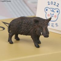 New 1PC Simulation Animal Wild Life Wild Boar PVC Model Cartoon Figure Kids Preschool Figurine Toy Home Decor Gift