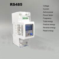 Yingke 565a 220V 230V 50Hz 60Hz แรงดันไฟฟ้าในปัจจุบัน Dds238-2 Zn/s เฟส Din Rail เดียว Kwh ชั่วโมงวัตต์เครื่องวัดพลังงานพร้อม Rs485 Modbus-Rut