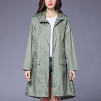 สไตล์ผู้หญิงเสื้อแจ็คเก็ตกันฝนกันน้ำกันลมกลางแจ้ง Coat Outwear