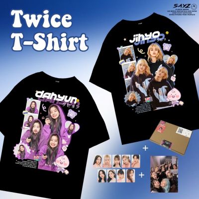 เสื้อเชิ้ต Twice | Nayeon | Tzuyu | Jihyo | Dahyun | สนาม | Mina | เสื้อเชิ้ต Once | เสื้อเชิ้ต Kpop by sayzco