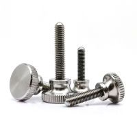 12pc M2.5 M3 M4 M5 M6 M8 DIN464 GB834 304 A2 Stainless Steel Glass Curtain Wall Thumbscrew Adjust Bolt Hand Tighten Thumb Screw