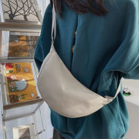 Korean ins bag female new trendy student one-shoulder messenger bag wild and simple Harajuku dumpling bag waterproof