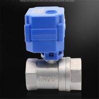 DN20 3/4&amp;quot stainless steel Two Way motorized ball valve DC5V 12V 24V AC220V electric water valve 3/4&amp;quot CR01 CR02 CR03 CR04