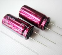 ELNA 35V3300UF 16X31.5MM 3300UF 35V สีแดงสีม่วงสีแดง Robe Audio อลูมิเนียม Electrolytic Capacitor 85องศา3300UF35V