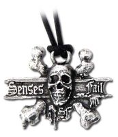 ความรู้สึก Fail - Skull &amp; Bones Amulet จี้เครื่องประดับ Alchemy Gothic