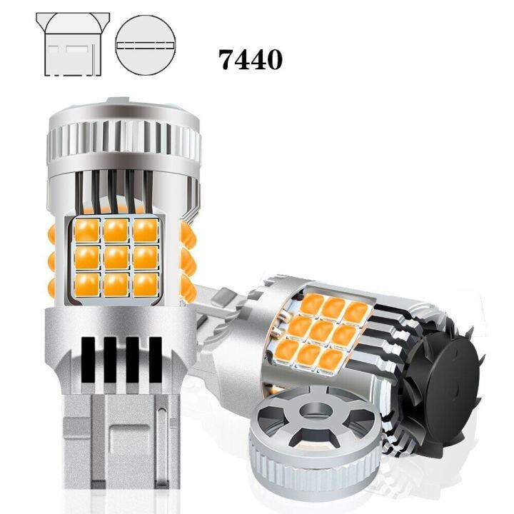 1ชิ้น1156-p21w-led-canbus-ไฟแสดงสถานะทิศทาง36smd-3030พร้อมพัดลม7440ไฟ-led-1157-ba15s-ไฟเบรค-t20ไฟถอยหลัง-led-7443