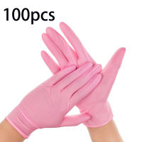 100pcs Pink Disposable Gardening s For Household Kitchen Anti-Oil Static Food Catering Tattoo Beauty Cleaning s