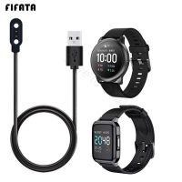 FIFATA USB Charging Cable For Xiaomi Haylou Solar LS05 Smart Watch Fast Charger For Haylou Solar LS02 LS01 Power Charging Dock Docks hargers Docks Cha