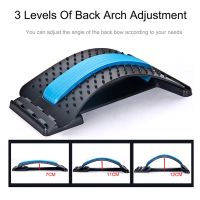 【คุณภาพสูง】Health Care Back Stretch Equipment Massager Stretcher Fitness Lumbar Support Relaxation Spine Pain Relief Corrector